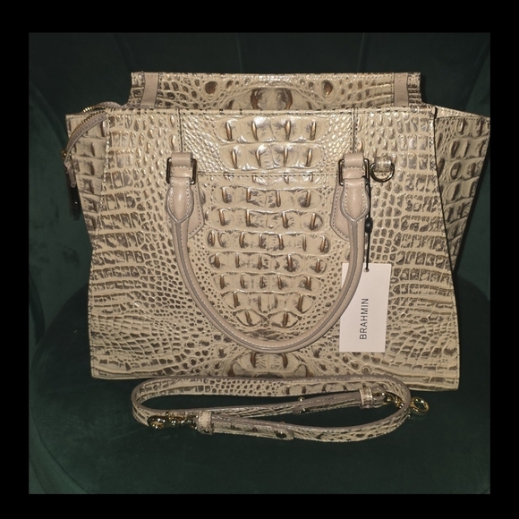 NWT Brahmin Priscilla Satchel Suri Journal Set NWT - Picture 3 of 8